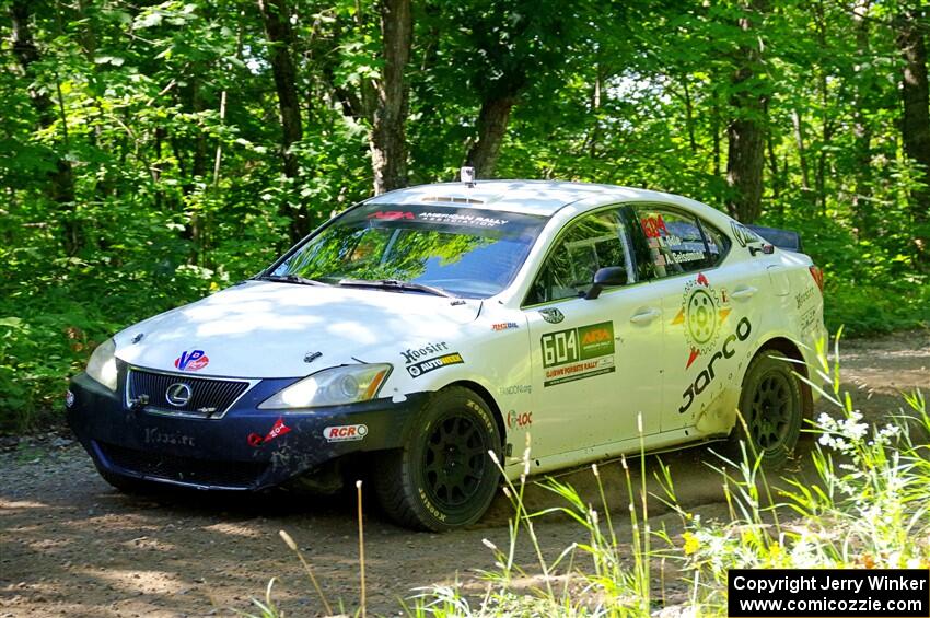 Nathan Odle / Alex Gelsomino Lexus IS250 on SS8, Height O' Land I.