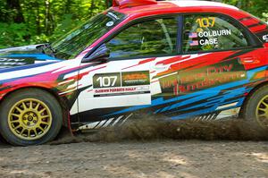 Dan Colburn / Cameron Case Subaru Impreza on SS8, Height O' Land I.