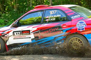 Dan Colburn / Cameron Case Subaru Impreza on SS8, Height O' Land I.