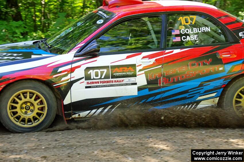 Dan Colburn / Cameron Case Subaru Impreza on SS8, Height O' Land I.