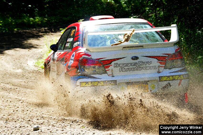 Dan Colburn / Cameron Case Subaru Impreza on SS8, Height O' Land I.