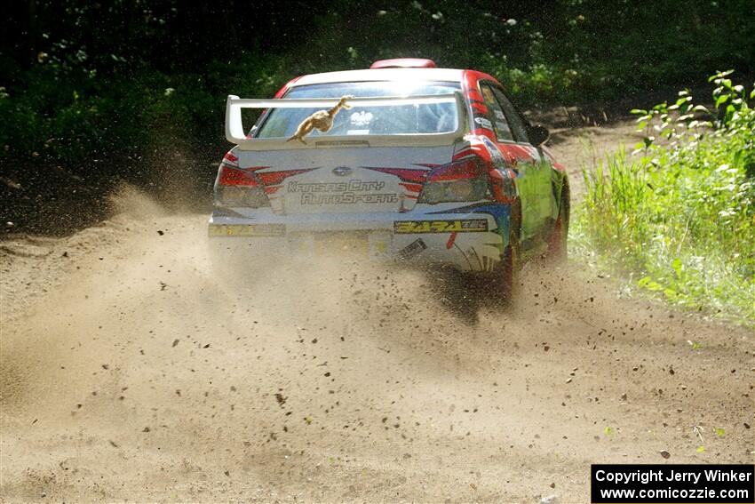 Dan Colburn / Cameron Case Subaru Impreza on SS8, Height O' Land I.