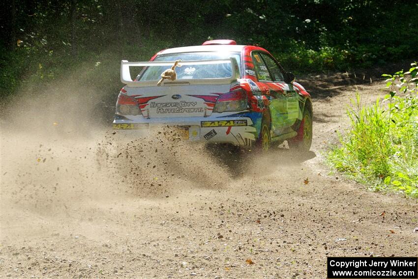 Dan Colburn / Cameron Case Subaru Impreza on SS8, Height O' Land I.