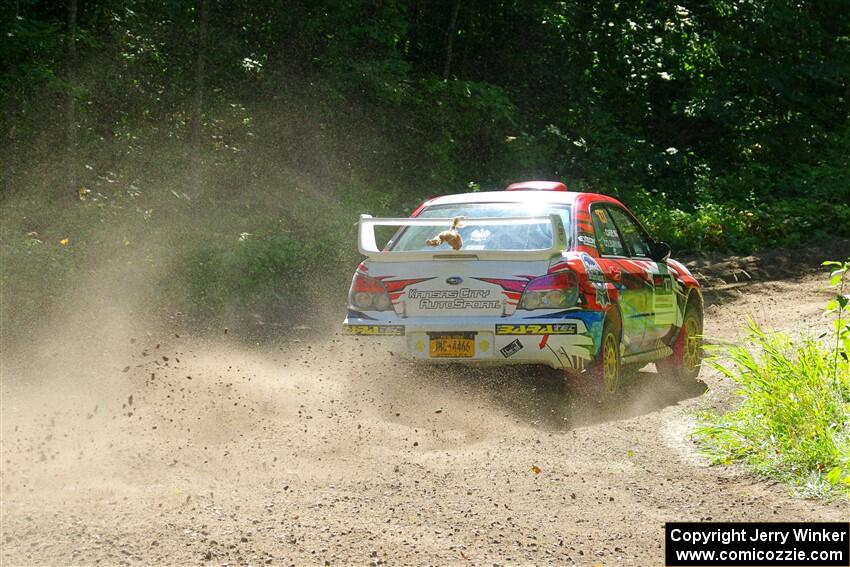 Dan Colburn / Cameron Case Subaru Impreza on SS8, Height O' Land I.