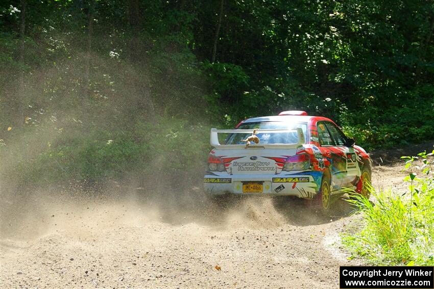 Dan Colburn / Cameron Case Subaru Impreza on SS8, Height O' Land I.