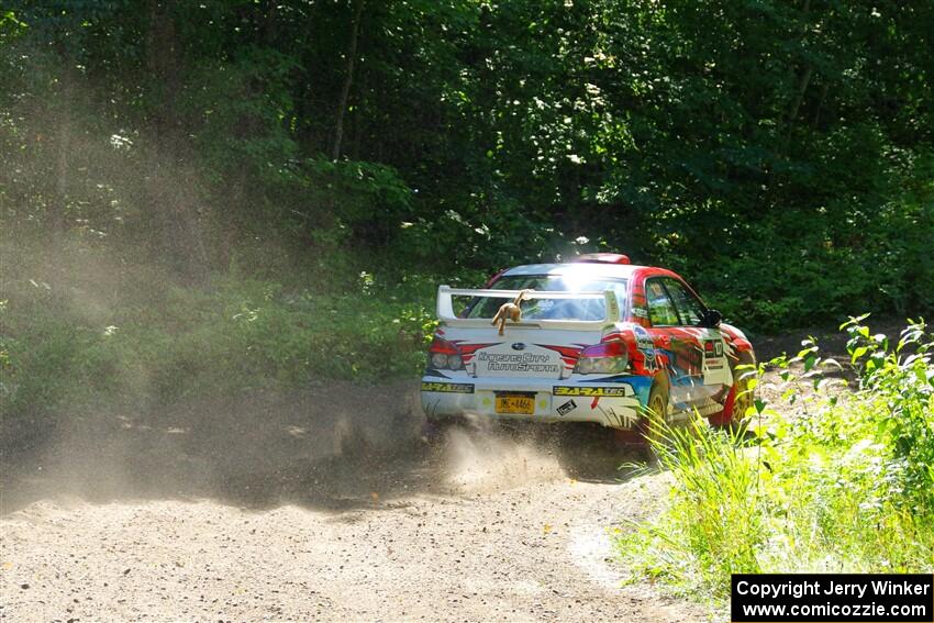 Dan Colburn / Cameron Case Subaru Impreza on SS8, Height O' Land I.