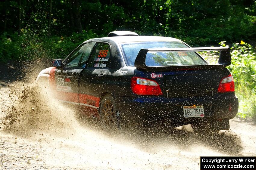 Colin Gleason / Mason Klimek Subaru Impreza 2.5RS on SS8, Height O' Land I.