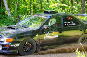 Jacob Kohler / Zach Houliston Subaru Impreza on SS8, Height O' Land I.