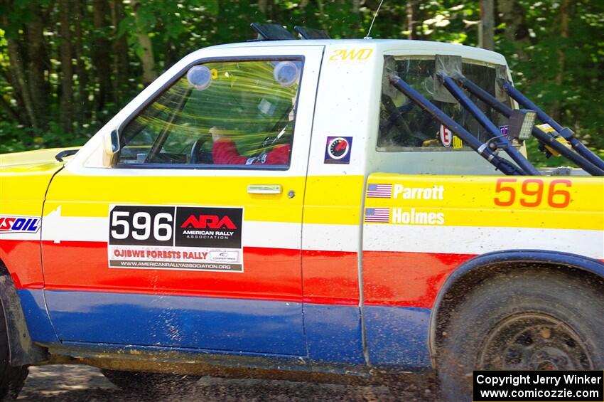 Scott Parrott / Ian Holmes Chevy S-10 on SS8, Height O' Land I.