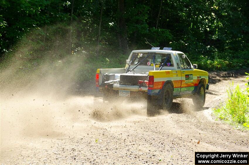 Scott Parrott / Ian Holmes Chevy S-10 on SS8, Height O' Land I.