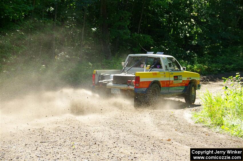 Scott Parrott / Ian Holmes Chevy S-10 on SS8, Height O' Land I.