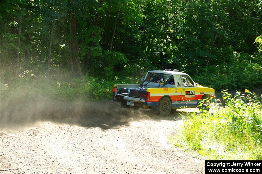 Scott Parrott / Ian Holmes Chevy S-10 on SS8, Height O' Land I.