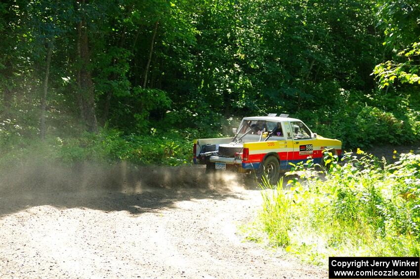 Scott Parrott / Ian Holmes Chevy S-10 on SS8, Height O' Land I.