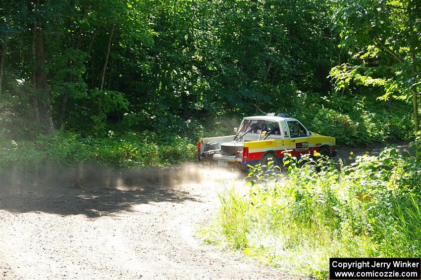 Scott Parrott / Ian Holmes Chevy S-10 on SS8, Height O' Land I.