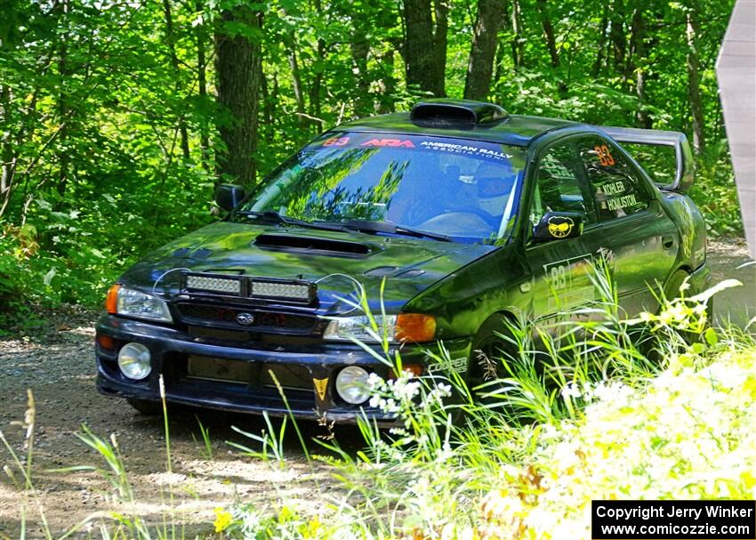 Jacob Kohler / Zach Houliston Subaru Impreza on SS8, Height O' Land I.