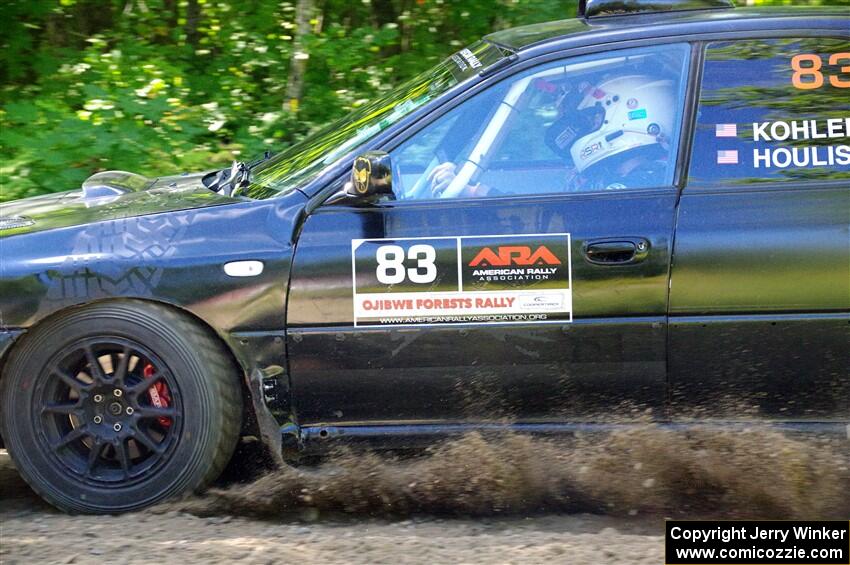 Jacob Kohler / Zach Houliston Subaru Impreza on SS8, Height O' Land I.