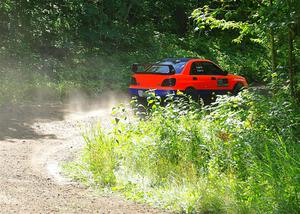 Mike Engle / Morgan Engle Subaru WRX on SS8, Height O' Land I.