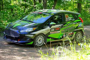 Paul Dickinson / Alison LaRoza Ford Fiesta on SS8, Height O' Land I.