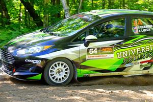 Paul Dickinson / Alison LaRoza Ford Fiesta on SS8, Height O' Land I.