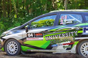 Paul Dickinson / Alison LaRoza Ford Fiesta on SS8, Height O' Land I.