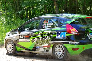 Paul Dickinson / Alison LaRoza Ford Fiesta on SS8, Height O' Land I.