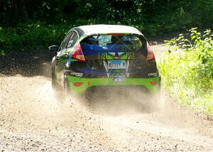 Paul Dickinson / Alison LaRoza Ford Fiesta on SS8, Height O' Land I.