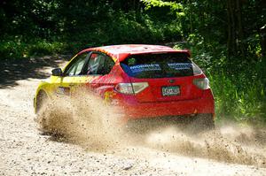 Scott Putnam / Spencer Putnam Subaru WRX STi on SS8, Height O' Land I.