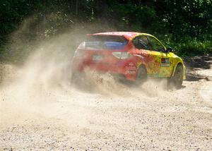 Scott Putnam / Spencer Putnam Subaru WRX STi on SS8, Height O' Land I.