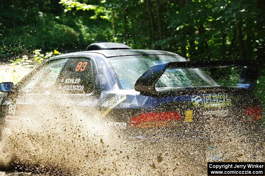 Jacob Kohler / Zach Houliston Subaru Impreza on SS8, Height O' Land I.