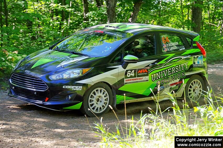 Paul Dickinson / Alison LaRoza Ford Fiesta on SS8, Height O' Land I.