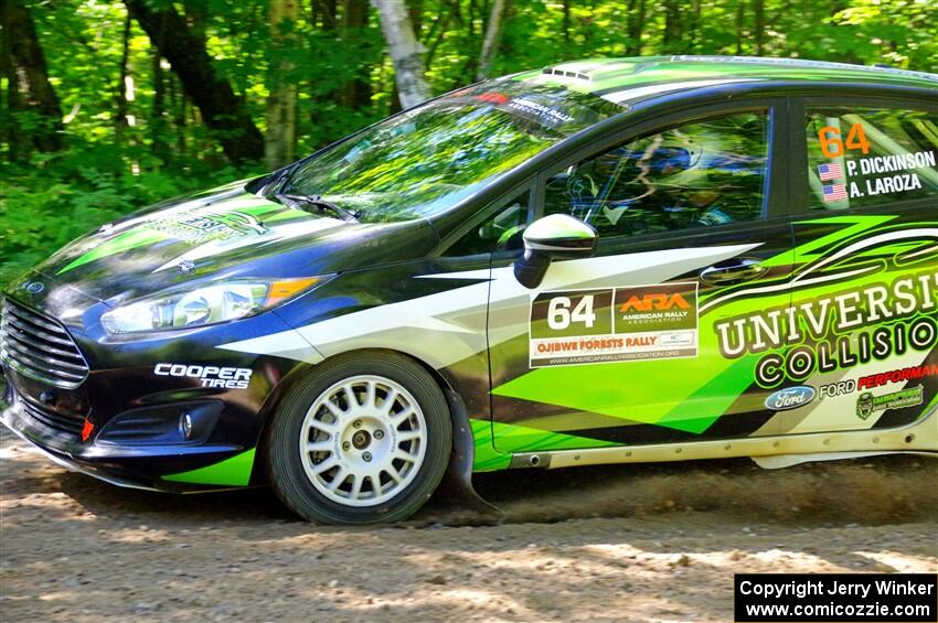 Paul Dickinson / Alison LaRoza Ford Fiesta on SS8, Height O' Land I.