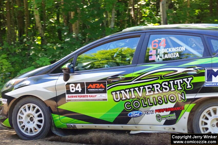 Paul Dickinson / Alison LaRoza Ford Fiesta on SS8, Height O' Land I.