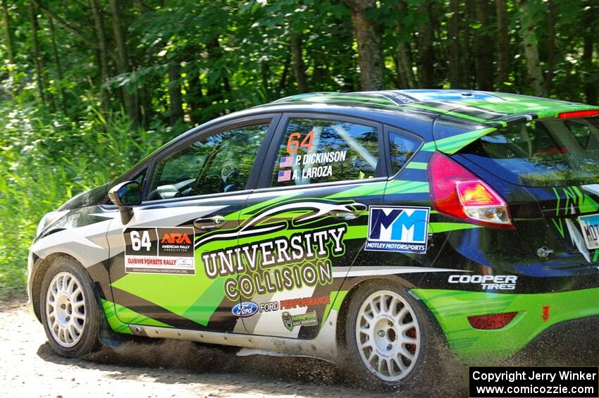 Paul Dickinson / Alison LaRoza Ford Fiesta on SS8, Height O' Land I.