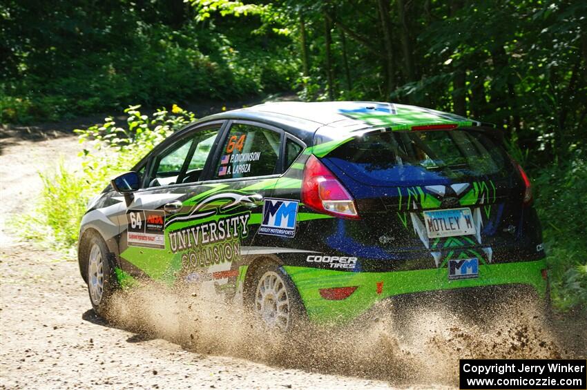 Paul Dickinson / Alison LaRoza Ford Fiesta on SS8, Height O' Land I.