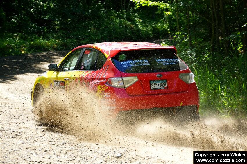 Scott Putnam / Spencer Putnam Subaru WRX STi on SS8, Height O' Land I.