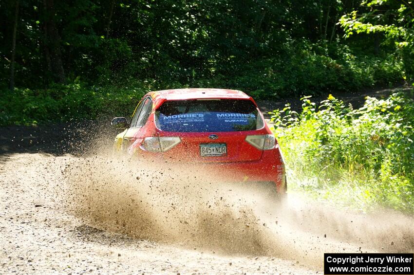 Scott Putnam / Spencer Putnam Subaru WRX STi on SS8, Height O' Land I.