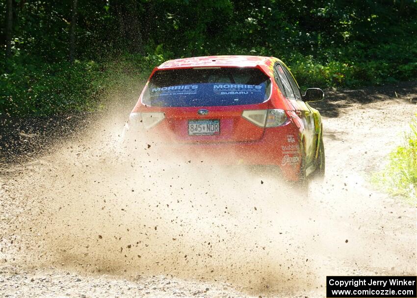 Scott Putnam / Spencer Putnam Subaru WRX STi on SS8, Height O' Land I.