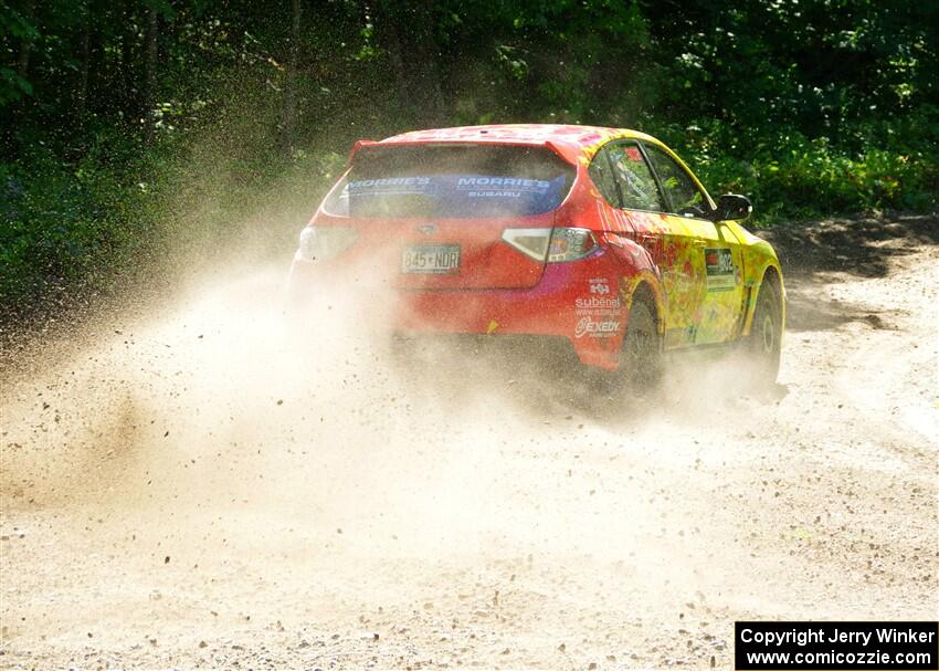 Scott Putnam / Spencer Putnam Subaru WRX STi on SS8, Height O' Land I.