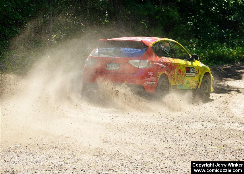 Scott Putnam / Spencer Putnam Subaru WRX STi on SS8, Height O' Land I.