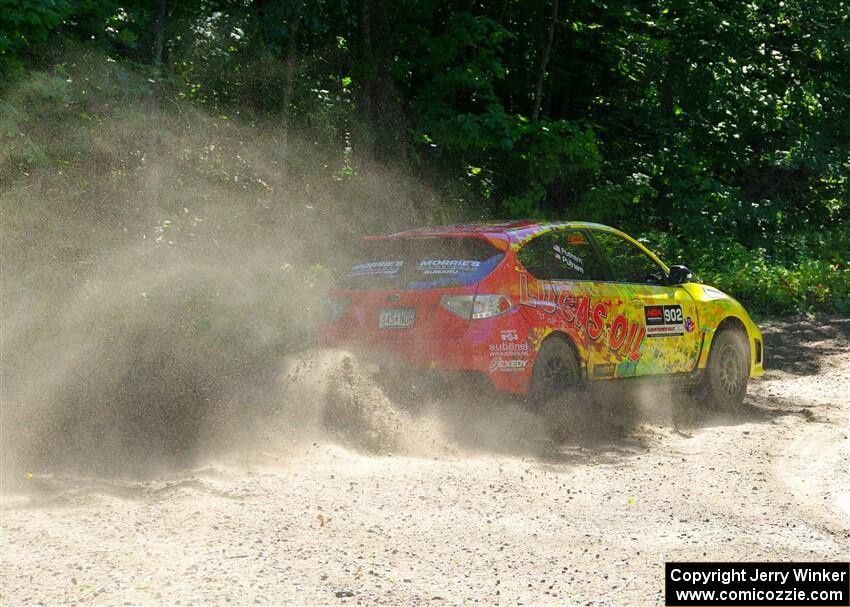 Scott Putnam / Spencer Putnam Subaru WRX STi on SS8, Height O' Land I.