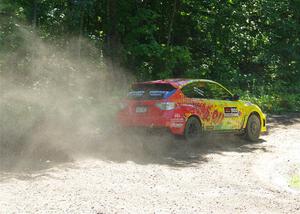 Scott Putnam / Spencer Putnam Subaru WRX STi on SS8, Height O' Land I.