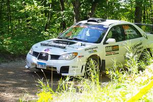 Pete Schaefer / Kevin Dobrowolski Subaru Impreza 2.5i on SS8, Height O' Land I.