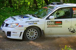 Pete Schaefer / Kevin Dobrowolski Subaru Impreza 2.5i on SS8, Height O' Land I.