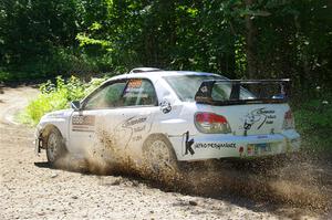 Pete Schaefer / Kevin Dobrowolski Subaru Impreza 2.5i on SS8, Height O' Land I.