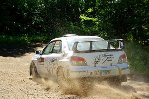 Pete Schaefer / Kevin Dobrowolski Subaru Impreza 2.5i on SS8, Height O' Land I.