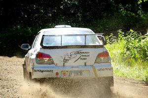 Pete Schaefer / Kevin Dobrowolski Subaru Impreza 2.5i on SS8, Height O' Land I.