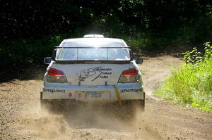 Pete Schaefer / Kevin Dobrowolski Subaru Impreza 2.5i on SS8, Height O' Land I.