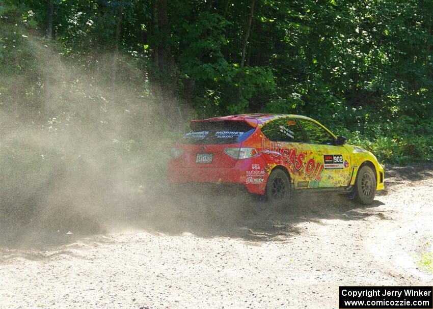 Scott Putnam / Spencer Putnam Subaru WRX STi on SS8, Height O' Land I.