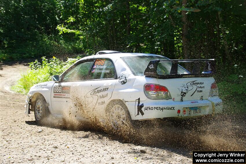 Pete Schaefer / Kevin Dobrowolski Subaru Impreza 2.5i on SS8, Height O' Land I.