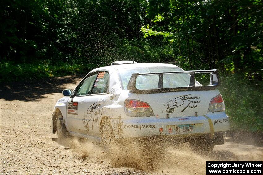 Pete Schaefer / Kevin Dobrowolski Subaru Impreza 2.5i on SS8, Height O' Land I.